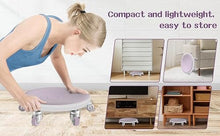 Load image into Gallery viewer, 6 Caster Ab Roller, Ab Exercise Equipment with Knee Pads, Ab Roller Wheel for Core Exercise -Purple