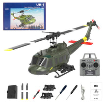 Load image into Gallery viewer, OBIOCKIDAY 1/48 UH-1 RC Helicopter C032, 2.4G 6CH Flybarless Aileronless Stunt