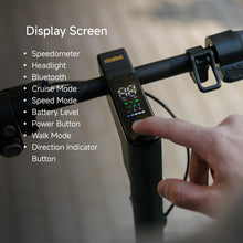 Load image into Gallery viewer, MAX G2 Electric KickScooter, Power by 1000W Motor, Up to 43 Miles Range and 22MPH, w/t 10-inch Tires , Dual Brakes & Suspension