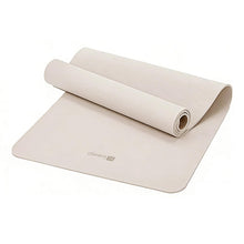 Load image into Gallery viewer, Keep 72" x 24" TPE Yoga Mat Non Slip, 1/4 Inch (6mm) Exercise Mat for Home Workout, Gym, Yoga, Pilates & Stretching with Carrying Strap, Oat White