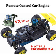 Load image into Gallery viewer, 1/10 4WD Off Road Nitro Buggy, Dual Speed 90KM/H Oil-Powered Remote Control Car, Dual Ball Head Racing for Adults Fuel RC Crawler Truck