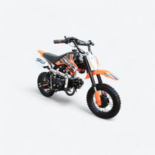 Load image into Gallery viewer, 70cc Dirt Bike for Kids - Semi Automatic Adult Mini Bike Gas Powered Motorcycle, Orange