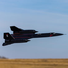 Load image into Gallery viewer, E-flite RC Jet SR-71 Blackbird 40mm Twin EDF BNF Basic Transmitter