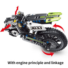 Load image into Gallery viewer, Motorcycle Toy Building Blocks Kit,Stem Bricks Sets,Toys for Boys & Adults, Build A Model Motorcycle, (476 Pieces)