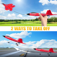Load image into Gallery viewer, Fremego F-22 Raptor RC Plane 2.4GHz RC jet Fighter Toy Ready to Fly Remote Control Easy to Fly