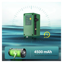 Load image into Gallery viewer, 1080P 4500mA 9in 15Pcs Waterproof Underwater Fishing Camera System