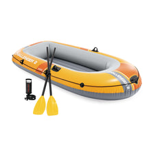 Load image into Gallery viewer, INTEX Challenger 2-Person Inflatable Boat Set with Oars and Pump