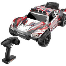 Load image into Gallery viewer, RC Cars, Remote Control Car 1:10 Scale 48 Km/h High Speed Off Road RC Truck with Lights, 4WD All Terrains Waterproof Electric