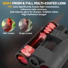 Load image into Gallery viewer, YINMONE 10x42 Laser Rangefinder Binoculars for Hunting Range Finder 2500Yds
