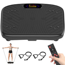 Load image into Gallery viewer, WATEYA Vibration Plate Exercise Machine, Vibrating Platform for Lymphatic Drainage with 200 Adjustable Speeds, Power Vibration Plate for Weight Loss & Fitness, Supports Max Weight 450 Lbs (Black)
