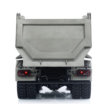 Load image into Gallery viewer, 1/14 6 * 6 Front Cylinder Hydraulic Dumper Truck Tipper RC Model 540 Motor Lock Servo Light Sound System Lesu Construction Vehicle