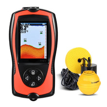 Load image into Gallery viewer, LCD FF1108-1CT 2.4 100M/300FT Portable Wireless Sonar Fish Finder
