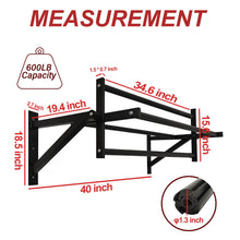 Load image into Gallery viewer, BESTHLS Wall Mounted Advanced Pull Up Bar