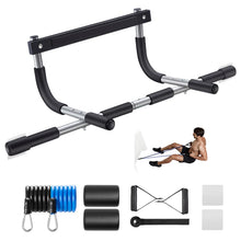 Load image into Gallery viewer, Ally Peaks Pull Up Bar for Doorway | Thickened Steel Max Limit 440 lbs -Sliver