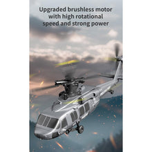 Load image into Gallery viewer, RC Helicopter, UH-60 2.4G 5CH Flybarless Brushless Scale RC Aircraft with Altitude Hold, Optical Flow Positioning