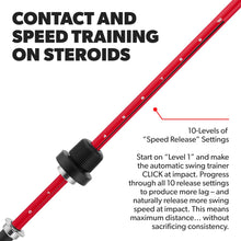 Load image into Gallery viewer, Performance Golf Click Stick Swing Trainer, Strong Flex (Right)
