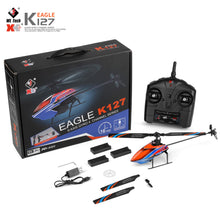 Load image into Gallery viewer, Remote Control Helicopter, 4 Channel RC Aircraft with 6-Axis Gyro, Altitude Hold, One Key Take Off/Landing, Include 3 Batteries