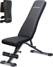Load image into Gallery viewer, AIRHOP Upgraded Adjustable Weight Bench, Bench Press Full Body Workout, Quick Fold Space Saving, Workout Bench for Home Gym Strength Training
