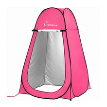 Load image into Gallery viewer, WolfWise Pop Up Shower Tent for Camping Essentials, Compact & Lightweight