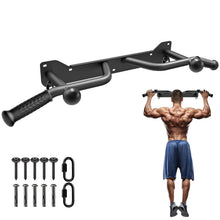 Load image into Gallery viewer, Kipika Heavy Duty Wall Mounted Doorway Pull Up Bar (B: 39" Wall Mount Pull Up Bar & Ball)