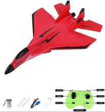 Load image into Gallery viewer, MAXBECK Remote Control Wireless Jet Toy with Lights, Su-35 Rc Glider 2 Channel