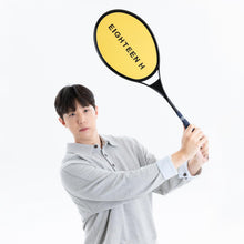 Load image into Gallery viewer, EIGHTEEN H Distance Racket Golf Swing Trainer Racket-Shaped Square Alignment Stick Lightweight Training Aid for Indoor Practice Equipment
