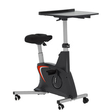 Load image into Gallery viewer, FLEXISPOT Exercise Bike with 2D Desktop - V9 Black
