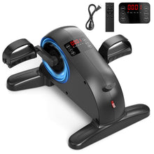 Load image into Gallery viewer, HOMGIM Under Desk Elliptical - Seated Elliptical Machine for Home Use & Seniors, Quiet Pedal Exerciser with LCD Monitor, Portable Leg Exerciser for Recovery & Office Fitness