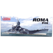 Load image into Gallery viewer, 1:1000 Alloy Italian Battleship Roma Model Metal Ship Warship Model for Collection