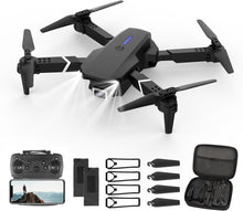 Load image into Gallery viewer, Mini Drone for Kids with 4K Dual Cameras Remote Control Toys Gifts for Boys Girls with Altitude Hold, Headless Mode, One key Return/Emergency Stop, 3D Flips 2 Batteries, Foldable RC Quadcopter