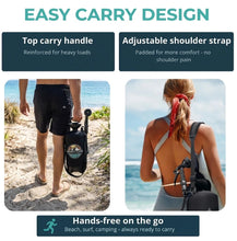 Load image into Gallery viewer, AVANTI CAMP Portable Camping Shower Padded Strap Neoprene Sleeve 2.1 Gal 8L