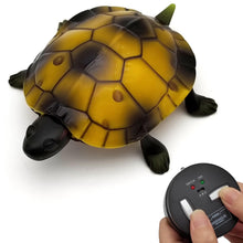 Load image into Gallery viewer, Cute RC Turtle Remote Control Tortoise Toy Realistic Simulation Electric Electronic Animal for Cat Toddler Kids Birthday (Brown)
