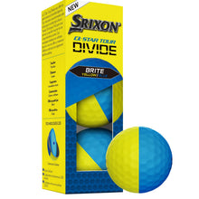 Load image into Gallery viewer, Srixon Q-Star Tour Divide Golf Balls, Blue/Yellow