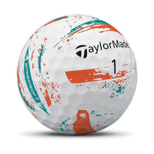 Load image into Gallery viewer, TaylorMade Golf SpeedSoft NFL Ink Golf Balls, Miami Dolphins, 1 Dozen