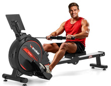 Load image into Gallery viewer, Wenoker Rowing Machine for Home - Dark Red