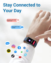 Load image into Gallery viewer, Amzhero Health Fitness Tracker with 24/7 Heart Rate, Blood Oxygen -Blue