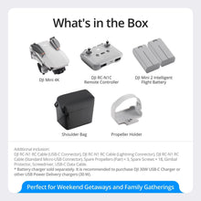 Load image into Gallery viewer, Mini 4K Camera Drone Combo, Drone with 4K UHD Camera for Adults, Under 249 g, 3-Axis Gimbal Stabilization, 10km Video Transmission