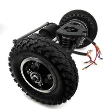 Load image into Gallery viewer, 4WD Electric Mountain Skateboard Conversion Kit 4 Wheels Drive Off-Road Skateboard with LCD Display Remote