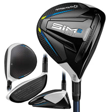 Load image into Gallery viewer, TaylorMade Golf SIM 2 MAX STEEL FAIRWAY MENS RIGHT HAND GRAPHITE STIFF 3 WOOD , BLACK/LIGHT GREY