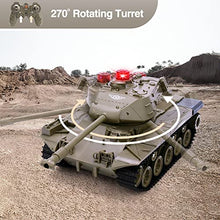 Load image into Gallery viewer, BEAURE Remote Control Tank for Kids, M41A3 American Army Battle Programmable RC Tanks