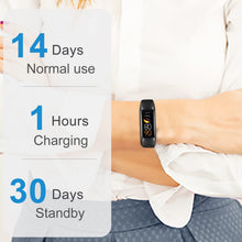 Load image into Gallery viewer, Zeacool Fitness Tracker with 24/7 Heart Rate, Blood Oxygen Blood Pressure Sleep Monitor