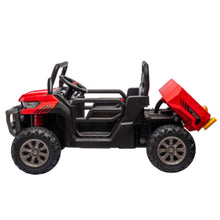 Load image into Gallery viewer, The Boys Electric Toy Car Ride On Car 24V Ride On Truck 2 Seat Ride On Motor Ride On Dump Truck with Dump Bed/Shovel