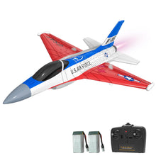 Load image into Gallery viewer, RC Plane F-16 Fighting Falcon - 2.4Ghz 2CH Remote Control Airplane Jet Fighter Ready to Fly with Cool Lights