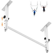 Load image into Gallery viewer, HWOOUSA 48" Ceiling Mount Pull Up Bar (White)