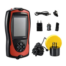 Load image into Gallery viewer, LCD FF1108-1CT 2.4 100M/300FT Portable Wireless Sonar Fish Finder