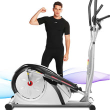 Load image into Gallery viewer, ANCHEER Elliptical Exercise Machine - Silver