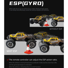 Load image into Gallery viewer, 1:10 Scale 40+km/h High Speed Remote Control Car, 4x4 Large Electric Off Road RC Cars, Fast 2.4GHz All Terrain