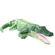 Load image into Gallery viewer, Alligator Plush, Realistic Large Crocodile Stuffed Animal Toys,39.3 inches,Green