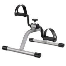 Load image into Gallery viewer, RYGEO Pedal Exerciser Mini Exercise Bike (Silver)