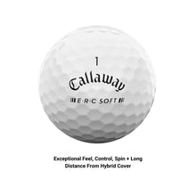 Load image into Gallery viewer, Callaway Golf ERC Soft Golf Balls (White Triple Track (2023)